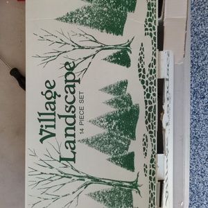 Department 56 Village Landscape 12 pieces